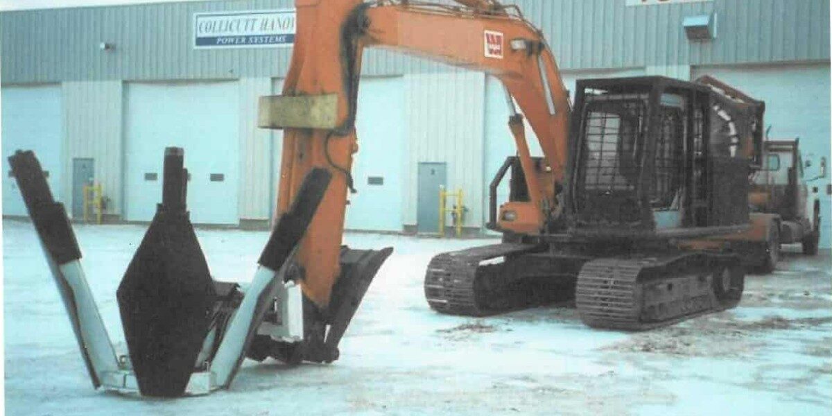 Holt Model 38 skid steer mounted tree spade